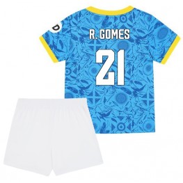 Wolves Rodrigo Gomes #21 Derde tenue Kids 2025-26 Korte Mouw (+ Korte broeken)